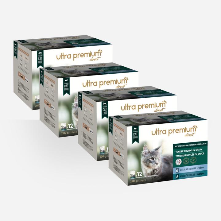 Produktbild Ultra Premium Direct Tender Chunks in Gravy (Adult, 12 Stk., 1020 g)