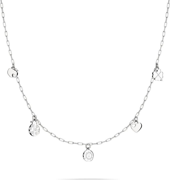 Image du produit Cool Time Kids Collier avec différents pendentifs (Acier inoxydable)