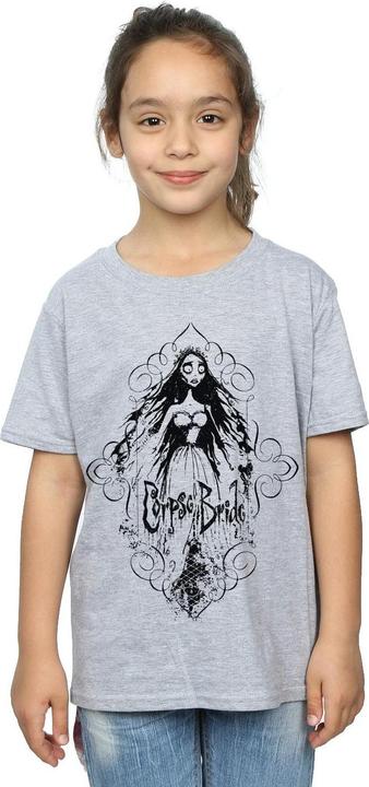 Produktbild Corpse Bride Sketched Bride TShirt Mädchen (104)