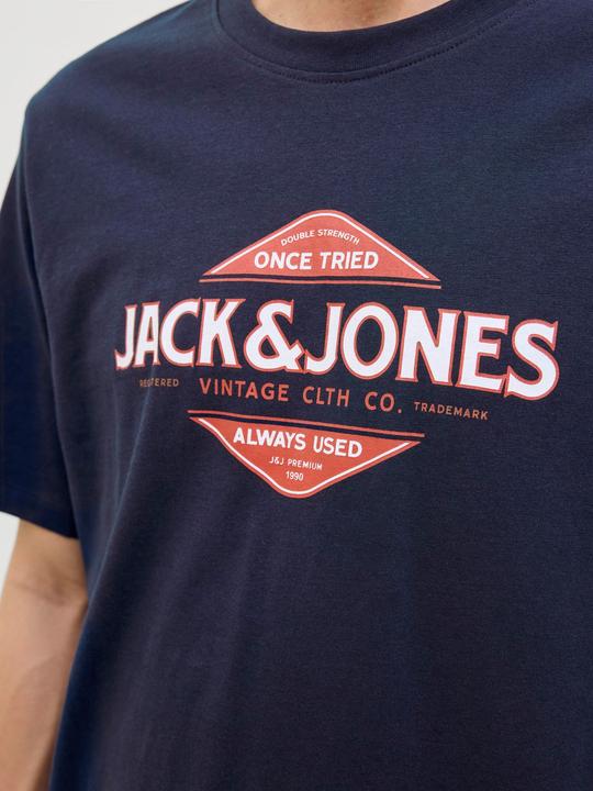 Actual product image Jack & Jones Gedruckt Rundhalsausschnitt T-shirt T-shirt (XXL)