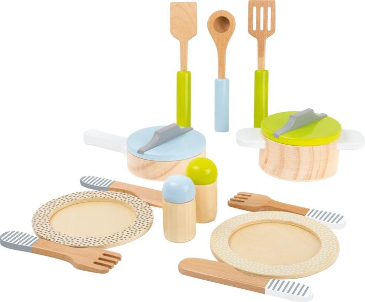 Actual product image small foot Dishes and pot set