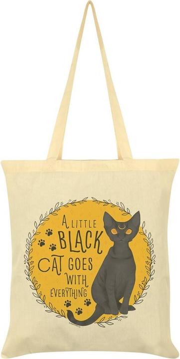 Grindstore Tragetasche A Little Black Cat Goes With Everything