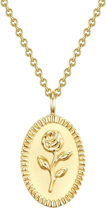 Immagine prodotto Glanzstücke München Catena da donna in argento giallo 45,0 cm + 5,0 cm di estensione - 26797 (Argento, 45 - 50 cm)