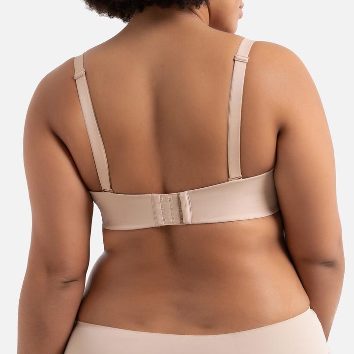 Image du produit La Redoute Collections Soutien-gorge bandeau en microfibre (105 F)