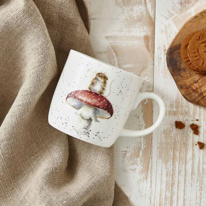 Actual product image Wrendale Design Mug Mouse He's a Fun-gi (300 ml, 1 x)
