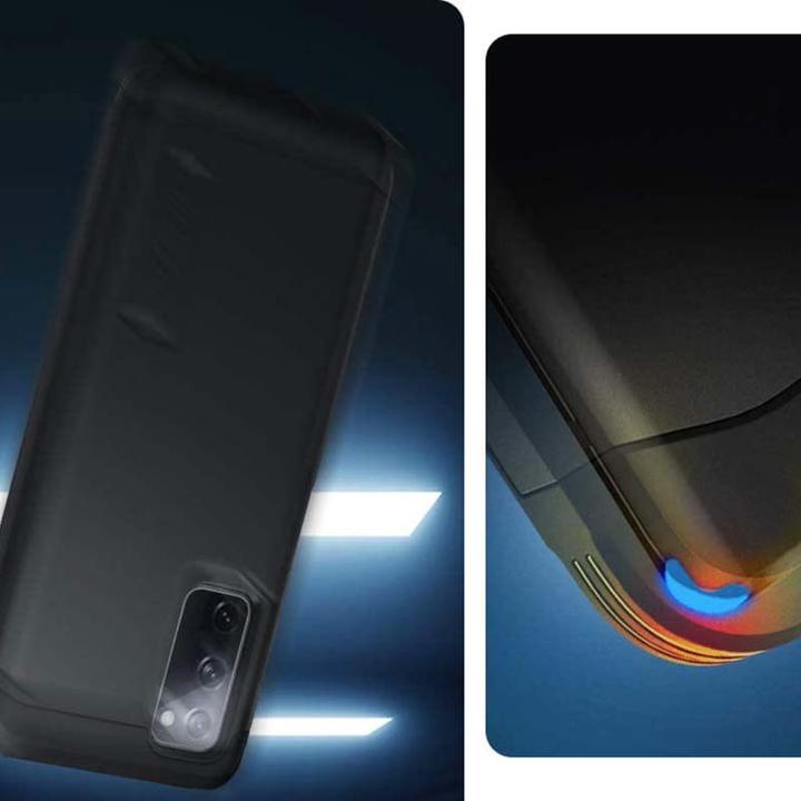 Actual product image Spigen Galaxy S20 FE Case Tough Armor Black (Samsung Galaxy S20 FE)