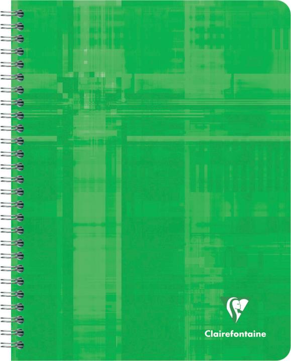 Immagine prodotto Clairefontaine Taccuino a spirale (17 x 22 cm, Quadretti, Copertina morbida)