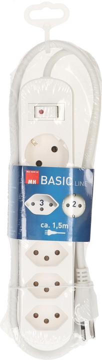 Image du produit Max Hauri Ligne de base (5 x, Type 13, CEE 7/3, 1.50 m)