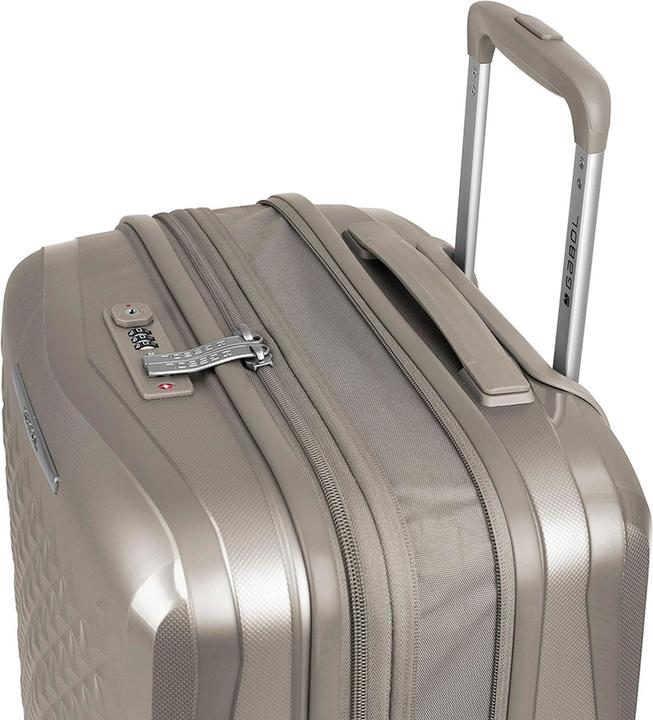 Image du produit Gabol Queens 4 roues trolley cabine S 54 cm avec soufflet extensible (48 l, Bagage à main (jusqu'à 50l))