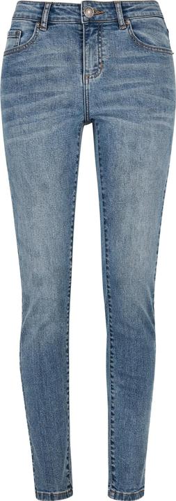 Produktbild Urban Classics Ladies Mid Waist Skinny Jeans (29)