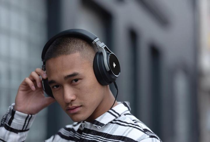 Image du produit Corsair Virtuoso Wireless Carbon (Sans fil)
