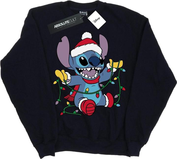 Image du produit Disney - Sweat LILO AND STITCH CHRISTMAS LIGHTS - Homme (XXL)