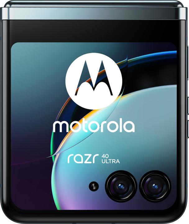 Produktbild Motorola Razr 40 Ultra (256 GB, Glacier Blue, 6.90", SIM + eSIM, 12 Mpx, 5G)