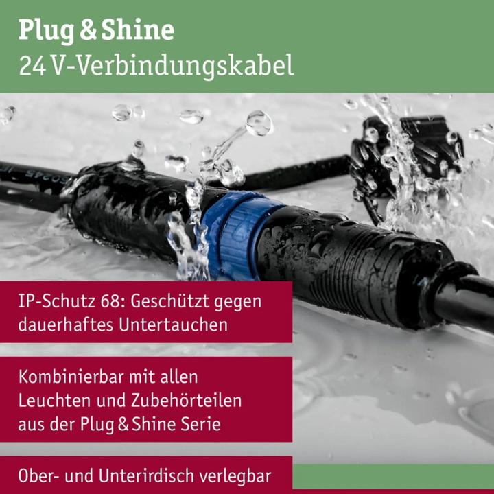 Produktbild Paulmann Outdoor Plug & Shine Kabel 1 in-2 out
