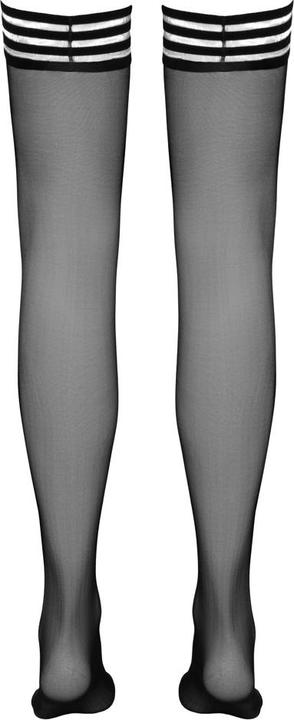 Produktbild Cottelli Collection Strümpfe mit Ringelabschluss (L)