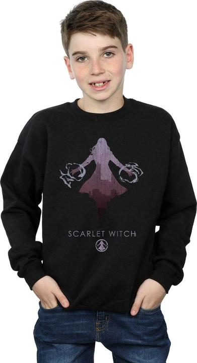 Immagine prodotto Scarlet Witch Silhouette Felpa Ragazzi (140, 146)