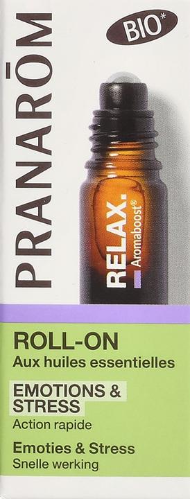 Actual product image Pranarom AROMABOOST - Roller Relax BIO