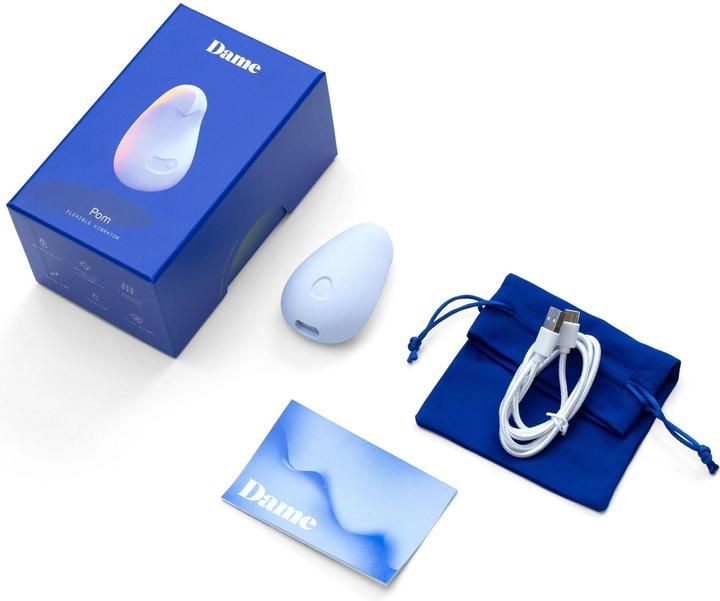 Produktbild Dame Products Pom Flexible Vibrator Ice