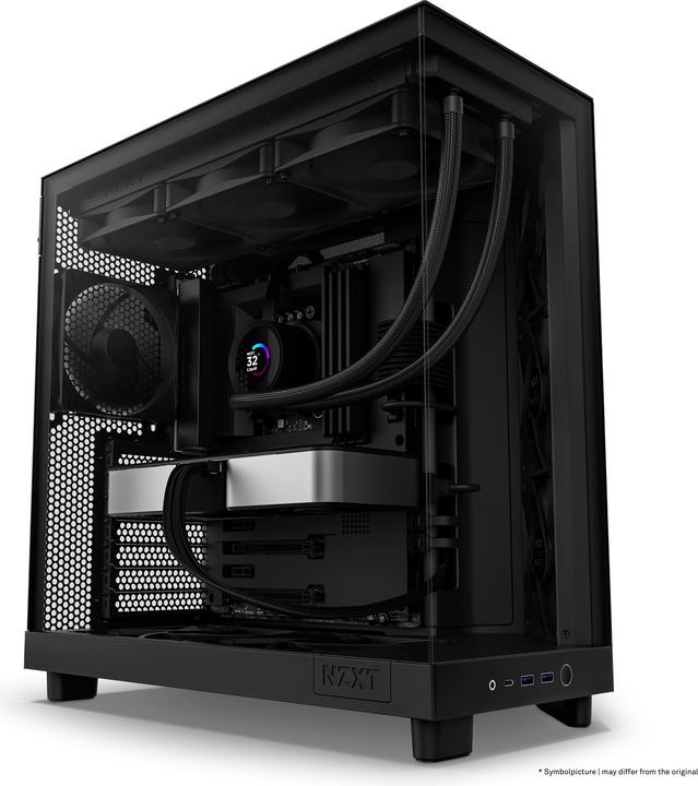 Actual product image NZXT H6 Air Flow Mid Tower (mATX, ATX, Mini-ITX)