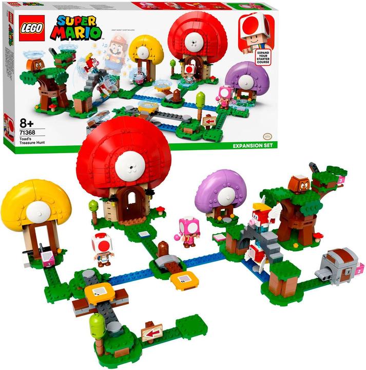 Produktbild LEGO Toads Schatzsuche- Erweiterungsset (71368, LEGO Super Mario)