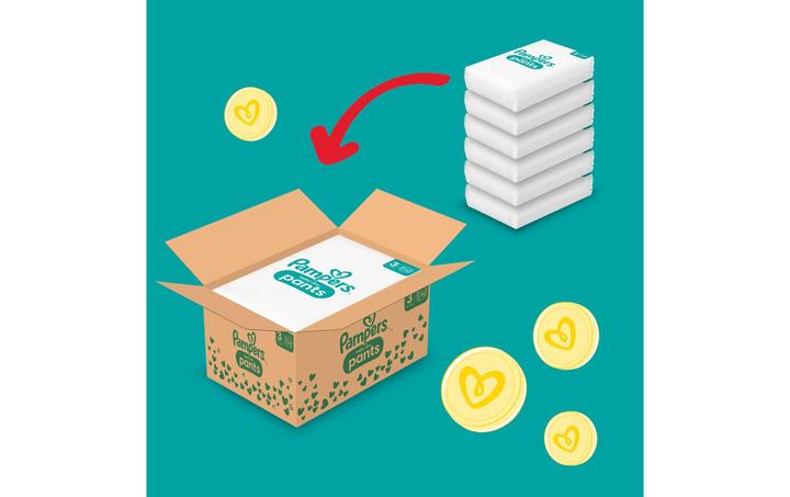 Actual product image Pampers Baby-Dry Pants (Size 3, Monthly box, 192 Piece)