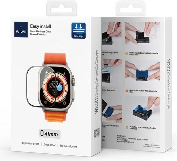Produktbild Wiwu Strap Easy Install Watch Screen Protector for Watch 49mm