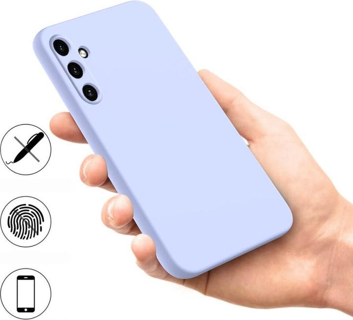 Image du produit Cover-Discount Galaxy A55 - Housse en caoutchouc silicone violet (Samsung Galaxy A55)