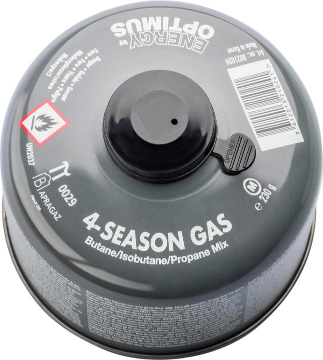 Actual product image Optimus Gas cartridge 4-Season 230 g