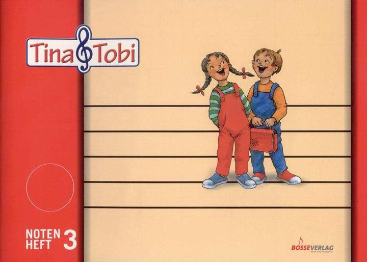 Actual product image Tina und Tobi. Notenschreibheft 3. Halbjahr. Zur Musikfibel (German, Association of German Music Schools, 2011)