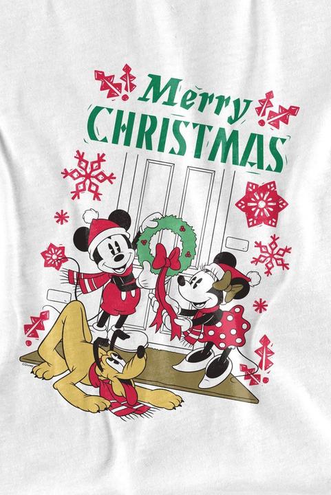 Immagine prodotto Disney Maglietta Natale Topolino e Topolina Corona di Fiori Uomo (S)