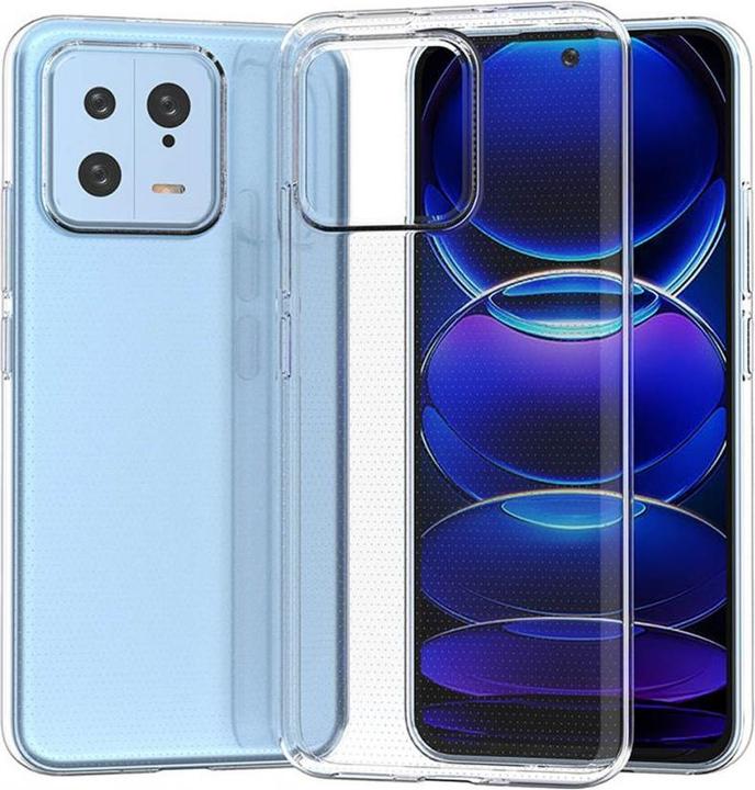 Actual product image Hurtel Ultra Clear 0.5mm case for Xiaomi 13 thin cover transparent (Xiaomi 13)