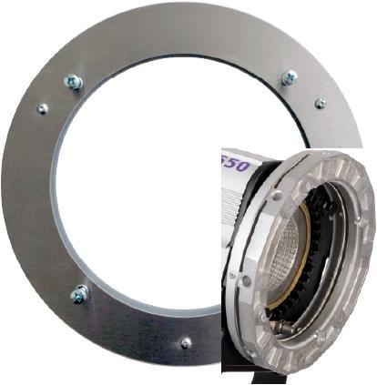 Actual product image Hedler SpeedringAdapter for Hensel EH, Broncolor, Multiblitz, Westcott (Adapter)
