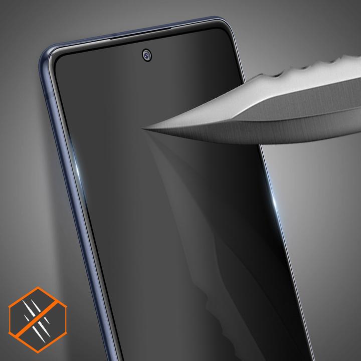 Actual product image Avizar Privacy glass screen protector (1 Piece, Samsung Galaxy S20 FE)