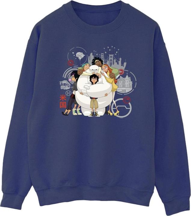 Produktbild Disney Big Hero 6 Baymax Group Hug Sweatshirt (L)