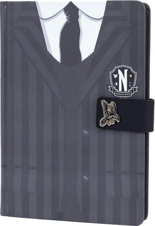 Actual product image Wednesday Premium Notebook (A5, Lined)