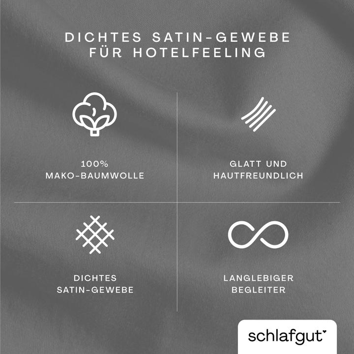 Produktbild schlafgut Woven Satin (Duvetbezug, 155 x 220 cm)