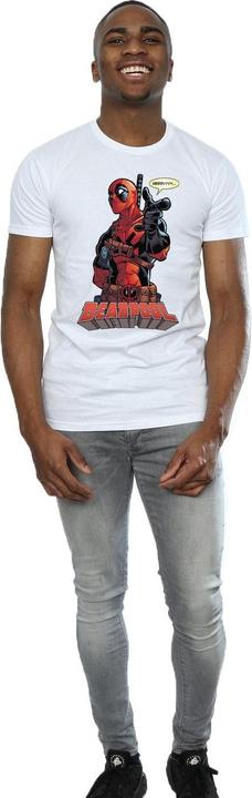 Immagine prodotto Deadpool Maglietta in cotone Hey You pour hommes (XXL)