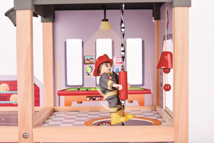 Actual product image Hape Big city fire station