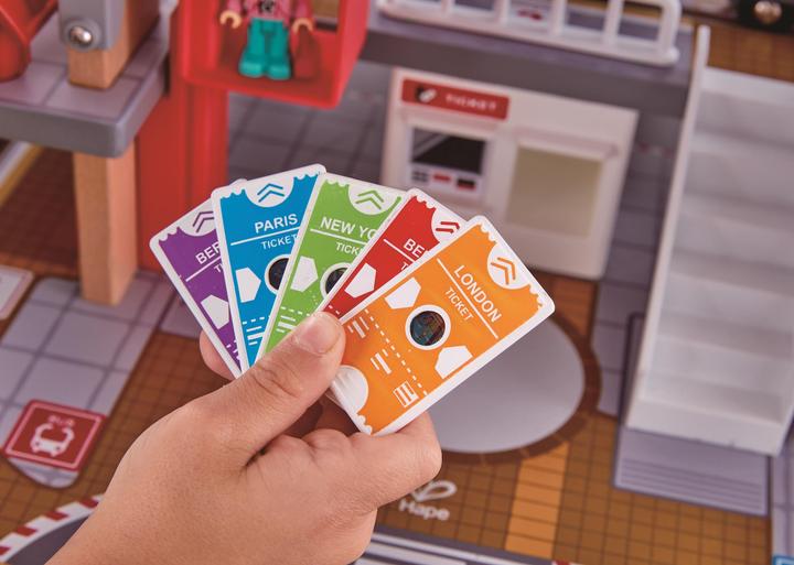 Actual product image Hape metropolitan railway station
