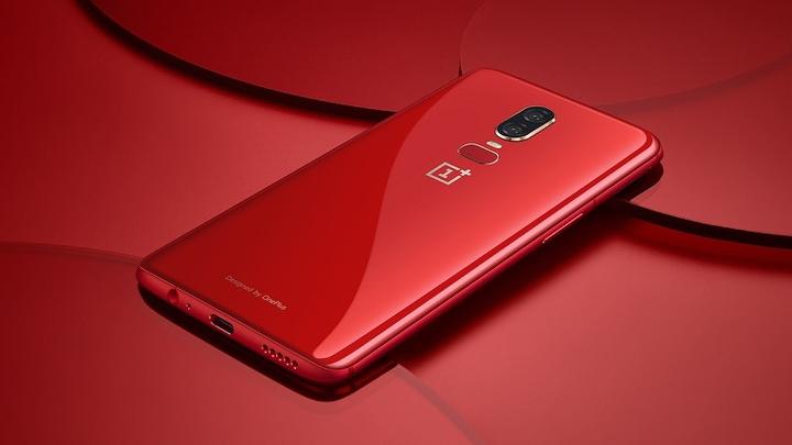 Produktbild OnePlus 6 (128 GB, Amber Red, 6.28", Dual SIM, 16 Mpx, 4G)