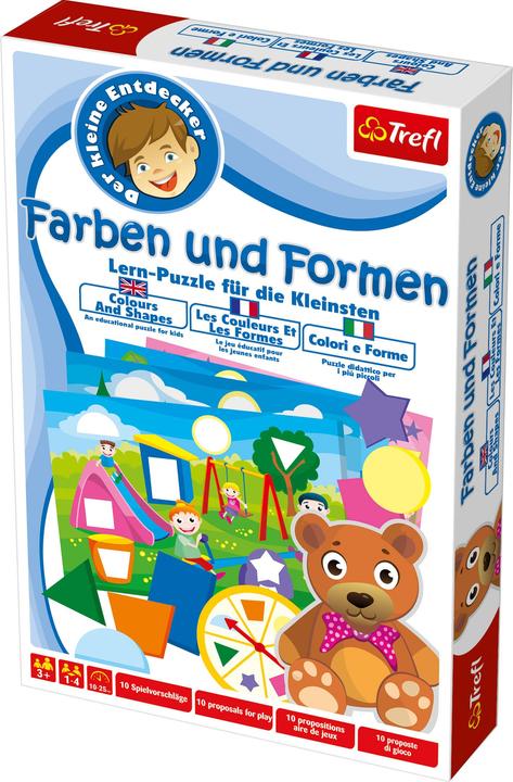 Actual product image Trefl The little explorer - colors and shapes game (German, English, French)