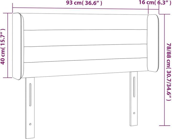 Actual product image VidaXL Kiriakoula (93 x 16 x 88 cm)