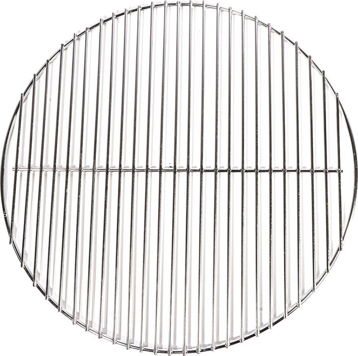 Image du produit Wiltec Grille BBQ Ronde Ø 44,5cm Acier inoxydable Barbecue Charbon de bois /à gaz Barbecue à boule G