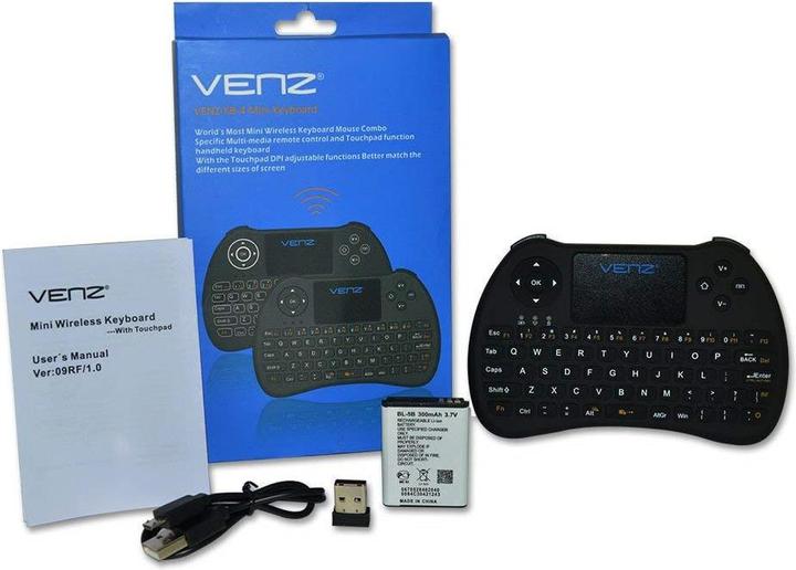 Image du produit Venztech Clavier Venz Mini avec pavé tactile (DE, Sans fil)
