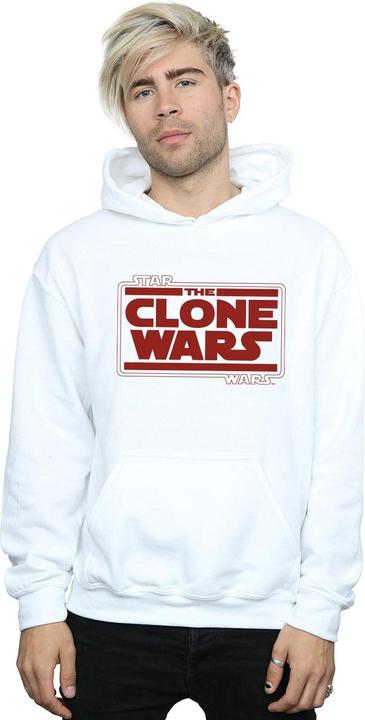 Produktbild Star Wars Clone Wars Logo Kapuzenpullover (5XL)