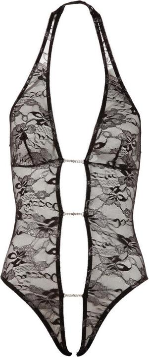 Produktbild Abierta Fina Spitzenbody mit Strass (XL)