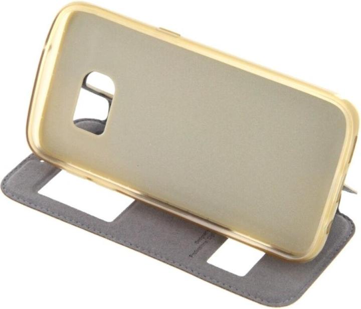 Produktbild T Case T-CASE Lux Magnet FlipCase Samsung Galaxy S7 Gold (Samsung Galaxy S7)