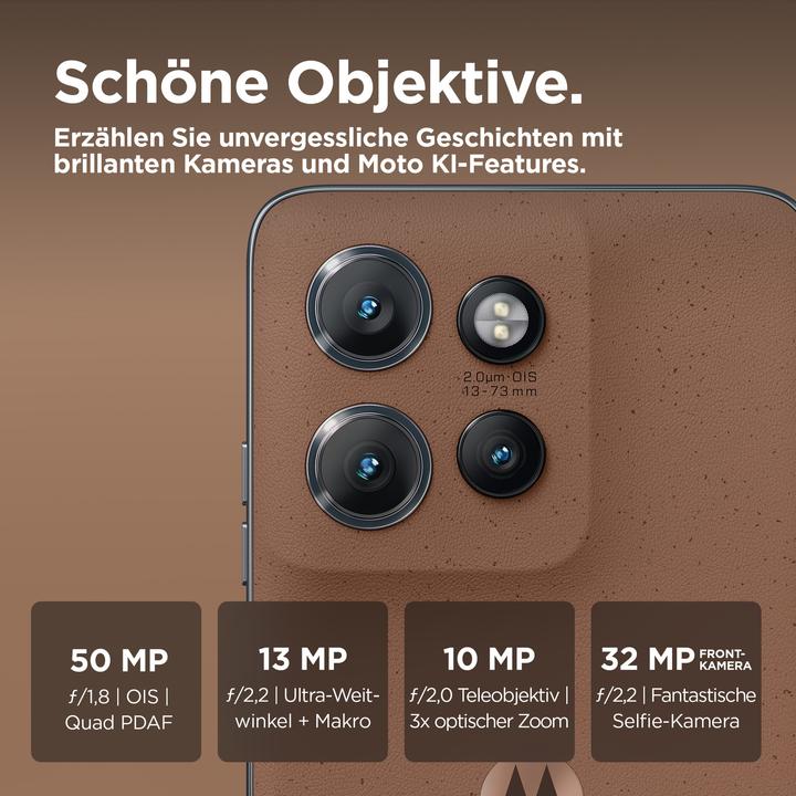 Produktbild Motorola Edge 50 Neo (512 GB, PANTONE Mocha Mousse, 6.36", Dual SIM, 50 Mpx, 5G)