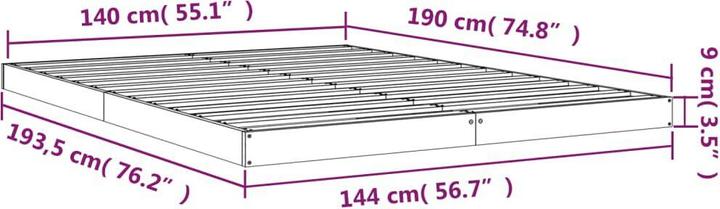 Image du produit VidaXL Burr (140 x 190 cm)