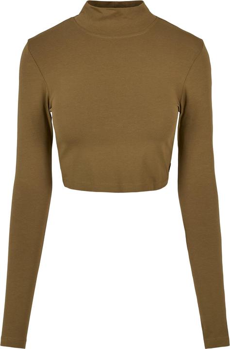 Actual product image Urban Classics Ladies Organic Cropped Turtelneck Longsleeve (5XL)